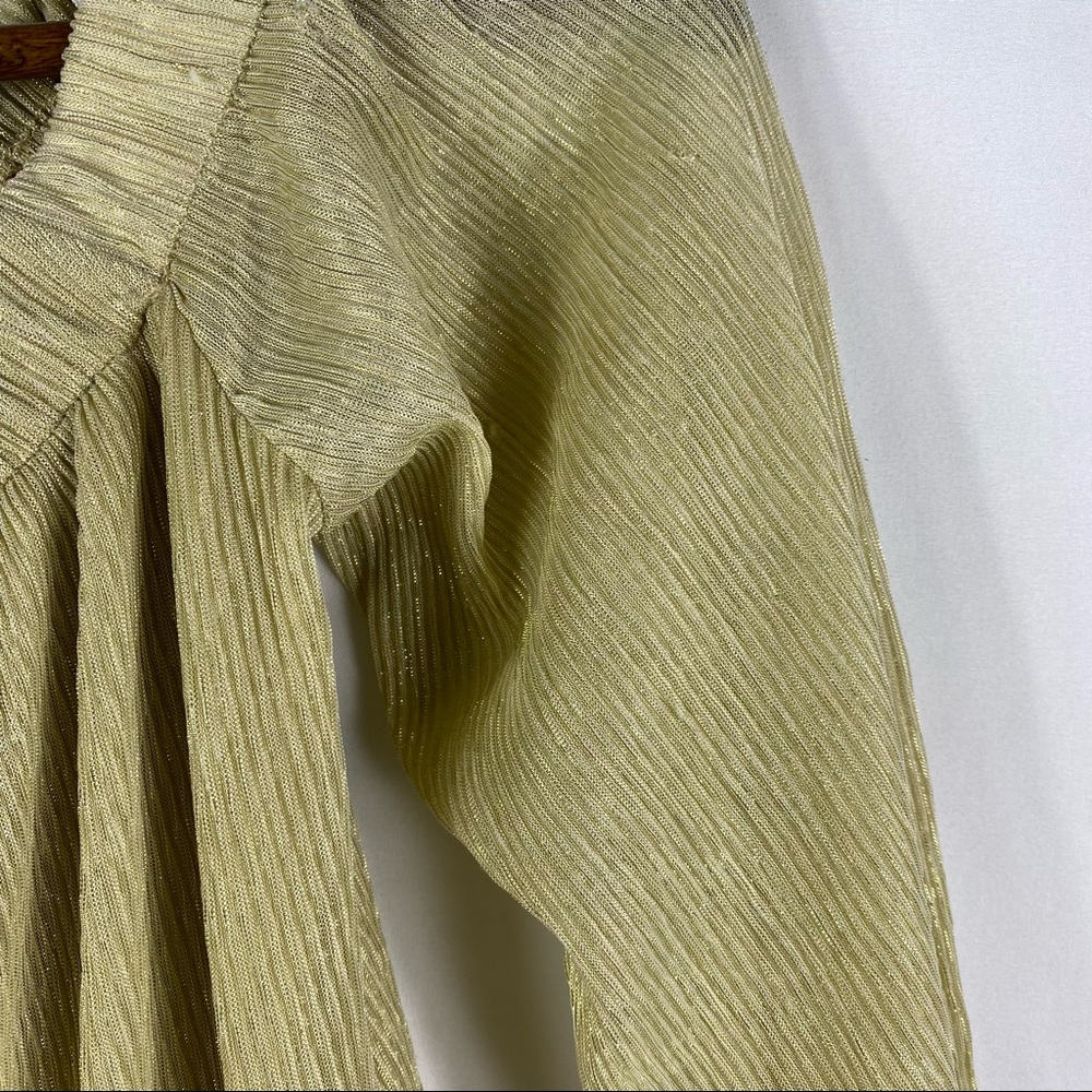 UO BDG Off the Shoulder Gold Dress NWT in XS - Picture 8 of 9